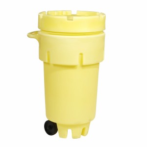 Featured image for “SpillTech - 50-Gallon Wheeled OverPack Salvage Drum”