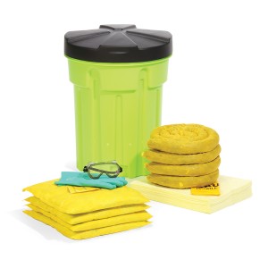 Featured image for “SpillTech - HazMat 30-Gallon Hi-Viz OverPack Drum Spill Kit”