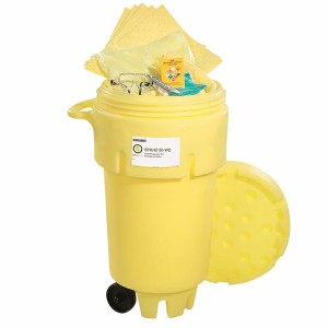 Featured image for “SpillTech - HazMat 50-Gallon Wheeled OverPack Salvage Drum Spill Kit”