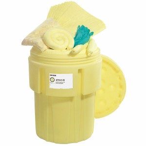 Featured image for “SpillTech - HazMat 65-Gallon OverPack Salvage Drum Spill Kit”
