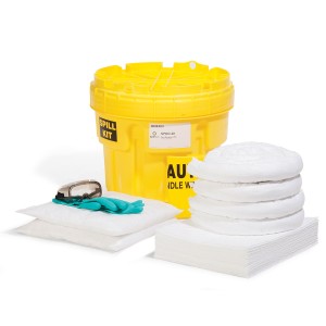 Featured image for “SpillTech - Oil-Only 20-Gallon OverPack Salvage Drum Spill Kit”