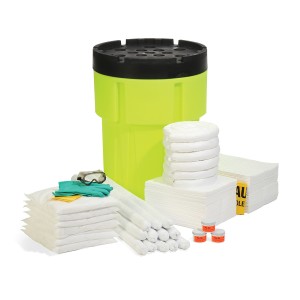 Featured image for “SpillTech - Oil-Only 95-Gallon Hi-Viz OverPack Drum Spill Kit”