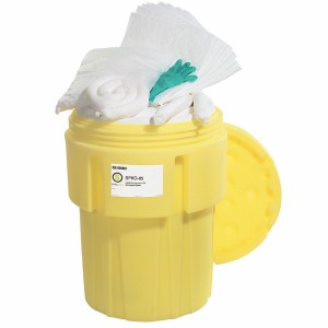 Featured image for “SpillTech - Oil-Only 65-Gallon OverPack Salvage Drum Spill Kit”