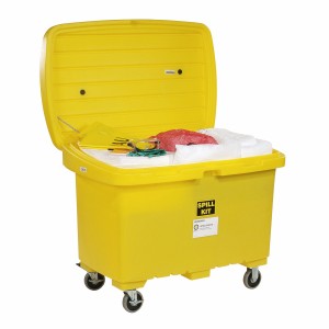 Featured image for “SpillTech - Oil-Only Spill Cart Kit with 5in Wheels”
