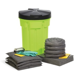 Featured image for “SpillTech - Universal 30-Gallon Hi-Viz OverPack Drum Spill Kit”